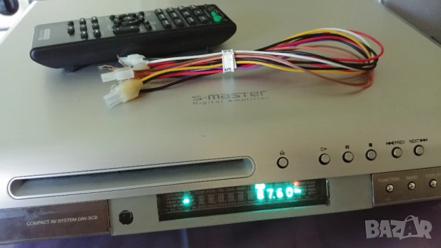 домашно кино  SONY DAV-SC8, снимка 8 - Ресийвъри, усилватели, смесителни пултове - 54564746