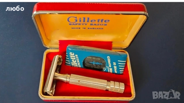 Самобръсначка GILLETTE N:58 ARISTOKRAT DJUNIOR Лимитирана Серия от 200 бр за Коронацията на Елизабет, снимка 3 - Антикварни и старинни предмети - 54282859