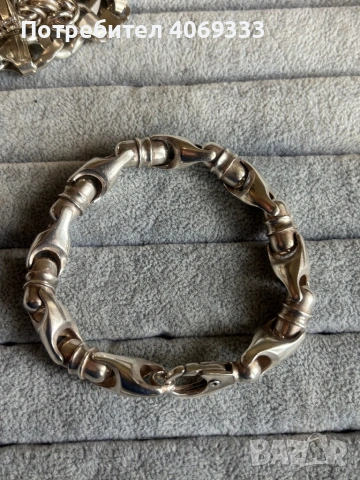 Сребърни гривни проба 925 5€/гр, снимка 9 - Гривни - 54172974