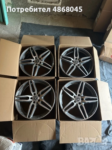 МЕРЦЕДЕС джанти AMG 19” спорт пакет, снимка 2 - Гуми и джанти - 55063502