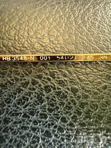 Ray-Ban Hexagonal RB3548N 001 унисекс, снимка 4 - Слънчеви и диоптрични очила - 54541135