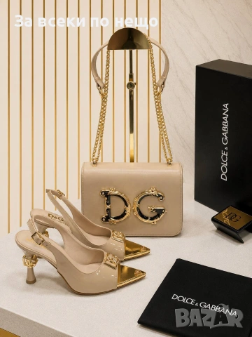 Dolce&Gabbana Дамски Обувки На Ток Долче И Габана - 2 Цвята Код SK1837