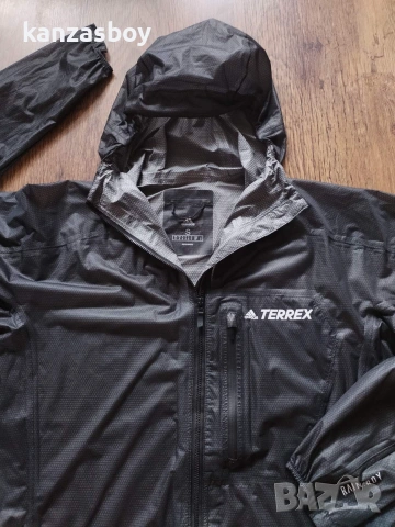 Adidas Men's Agravic Rain Jacket - ултралека мъжка мембрана КАТО НОВА С, снимка 3 - Спортни дрехи, екипи - 55268844
