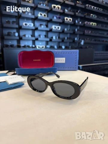 Очила + висок клас калъф + на марката кутия + сертификат + кърпичка Gucci miu miu , снимка 9 - Слънчеви и диоптрични очила - 54384841