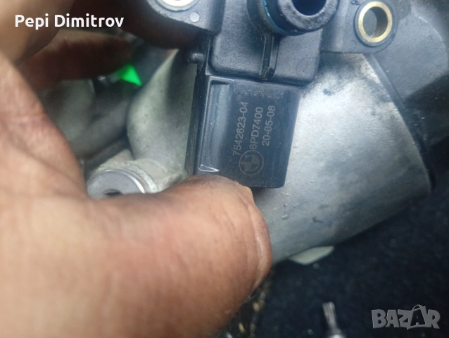 Сензор налягане всмукателен колектор BMW 3 Series (E90, E91) B250320N-253, ОЕМ 7542623-04, снимка 2 - Части - 54480657