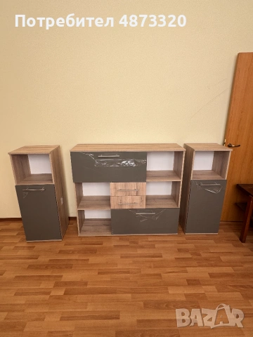 Шкаф от 3 модула модел гранд 51, снимка 2 - Етажерки - 55129835