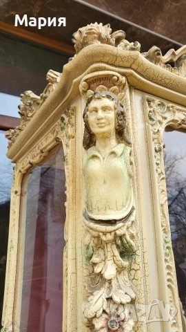 Луксознена барокова витрина , снимка 2 - Секции и витрини - 54332276