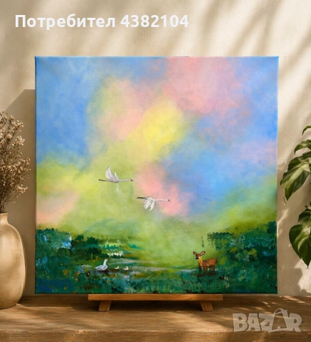 Ръчно нарисувана картина 