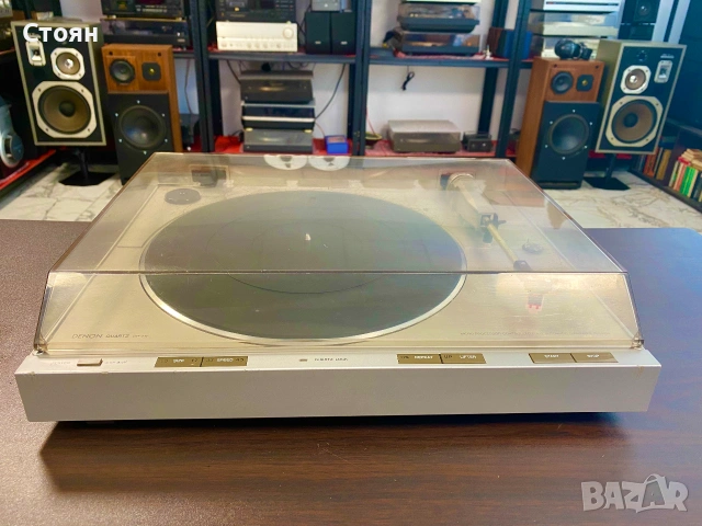 Тримоторен грамофон Denon, снимка 2 - Грамофони - 55062228