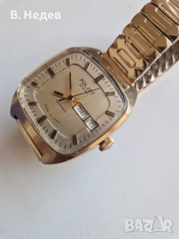 POLJOT, 23 jewels, automatic, cal 2627.2H, каса 35x40мм! USSR, TOP!, снимка 2 - Мъжки - 55578586