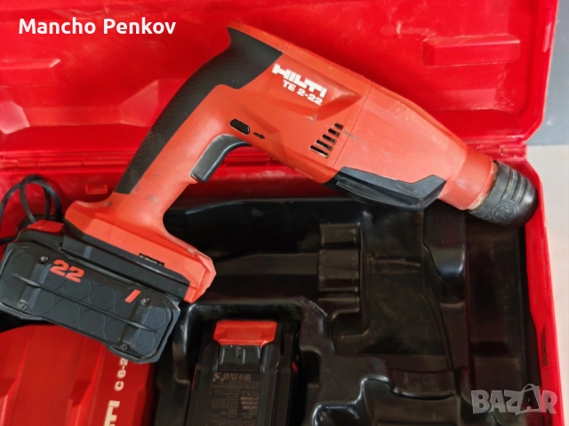 hilti te 2 22 nuron перфоратор , снимка 2 - Перфоратори - 54596650