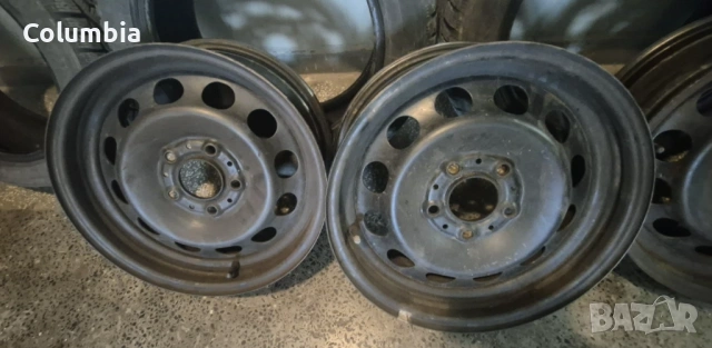 4 бр. 16" джанти за BMW, EТ42, 5х120 мм + оригинални тасове, снимка 4 - Гуми и джанти - 53925358
