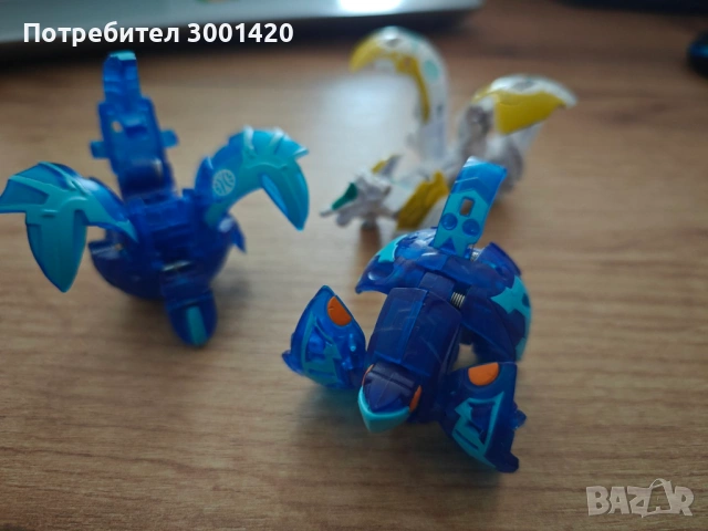 Бакуган топчета - Spin Master Bakugan 3 бр, снимка 7 - Фигурки - 54835825
