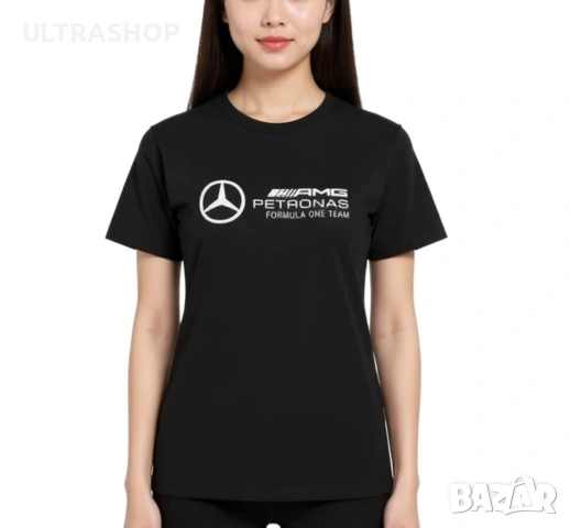 ДАМСКА Нова тениска Mercedes Benz AMG Petronas Formula 1 size M