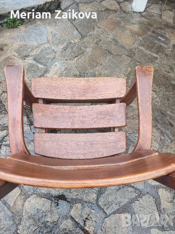 фотьойл от масивен дъб , снимка 6 - Антикварни и старинни предмети - 54015255