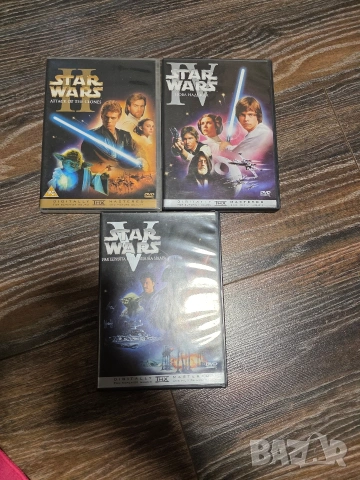 Продавам Strar Wars на DVD, снимка 2 - DVD филми - 54233894