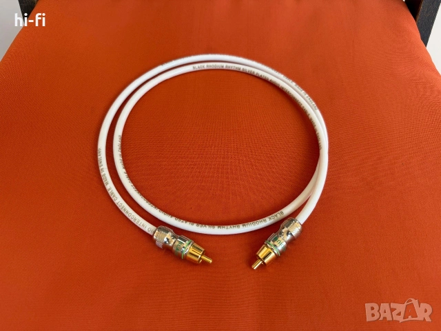 Black Rhodium Rhythm Digital Coaxial Interconnect Cable , снимка 2 - Ресийвъри, усилватели, смесителни пултове - 55094546