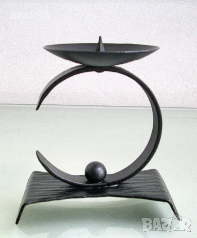 Свещник ковано желязо , снимка 6 - Декорация за дома - 55163465