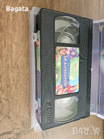 VHS касета - Омагьосаният Император, снимка 3 - Анимации - 54491167