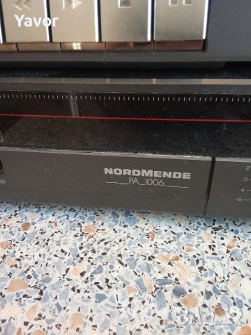 Hi-fi система NORDMENDE 1006 - три отделни компонента , дек, тунер и усилвател, снимка 6 - Аудиосистеми - 54728087