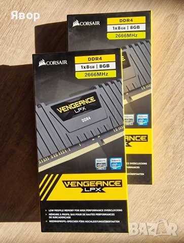 Corsair Vengeance LPX 16GB, 2 x 8GB DDR4 2666MHz CL16