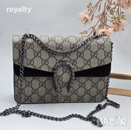 Gucci Нова Дамска Кожена Чанта Гучи Различни Цветове , снимка 3 - Чанти - 55173344