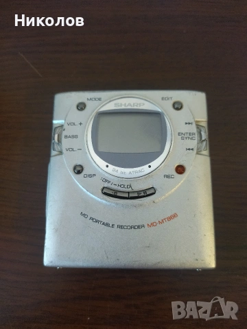 Продавам Mini Disk плеър Sharp MD-MT866H(S)
