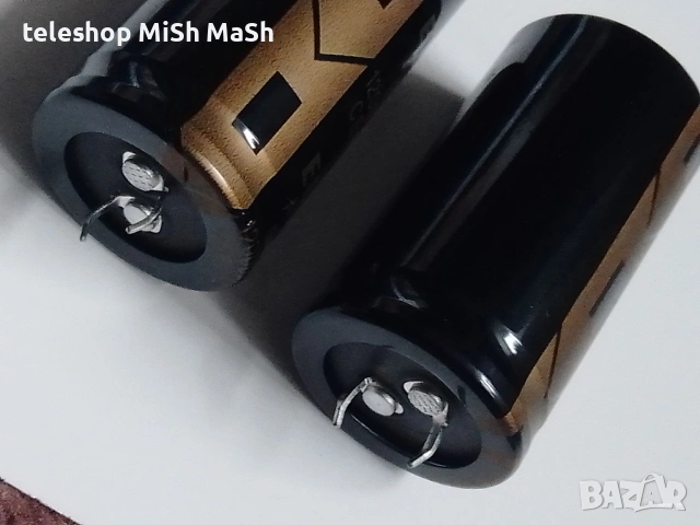 Нови аудио кондензатор марка Елена Elna 12000 mf / 56 V, снимка 4 - Други - 53959240