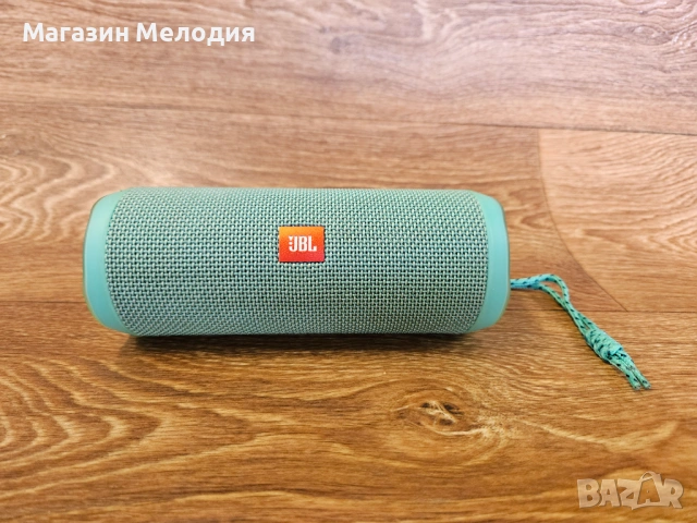 Bluetooth колонка JBL Flip 4 (Teal) – Мощен стерео звук за всяко приключение