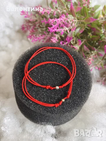 Гривни със сребро, злато и SWAROVSKI , снимка 3 - Гривни - 55557096