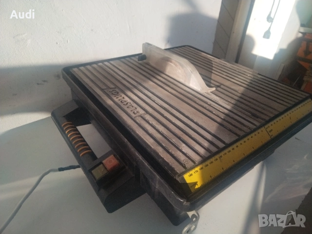 Машина за водно рязане на плочи, фаянс, теракот, гранитогрес. Комплект с водач. Максимален срез висо