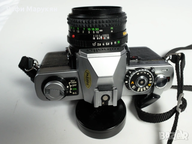  SLR MINOLTA- XG 9, перфектен, сигурен, здрав, снимка 4 - Фотоапарати - 54612187