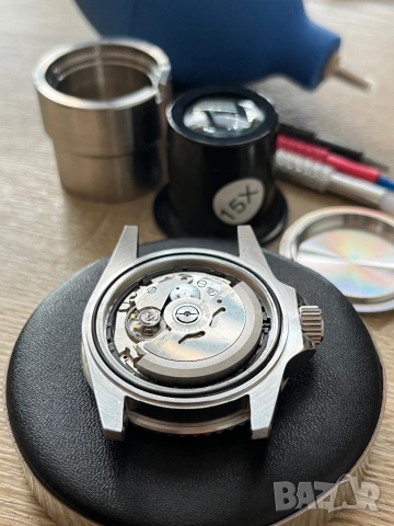 Seiko Submariner Mod Automatic NH35 (Rolex Milsub 5513 Homage), снимка 6 - Мъжки - 54665650