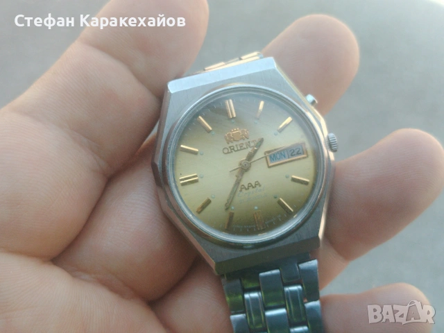 Часовник Ориент , снимка 3 - Мъжки - 54998183