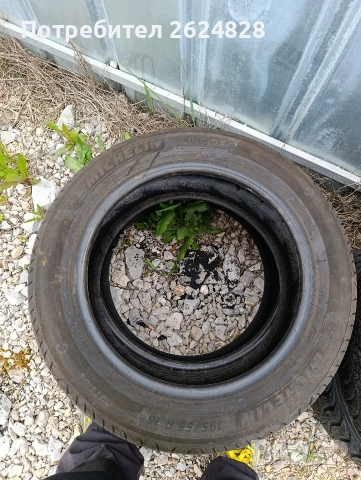 195 55 16 Michelin, снимка 2 - Гуми и джанти - 54261848