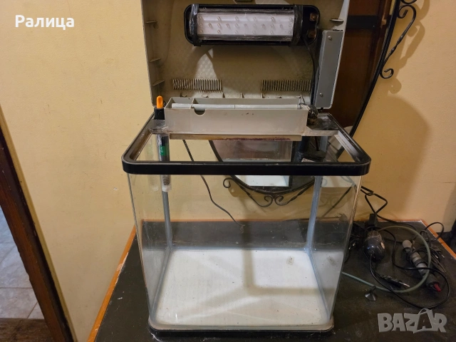 Аквариуми (3 бр.) – напълно оборудван RS Electrical 30 л + два нано аквариума (може и поотделно)