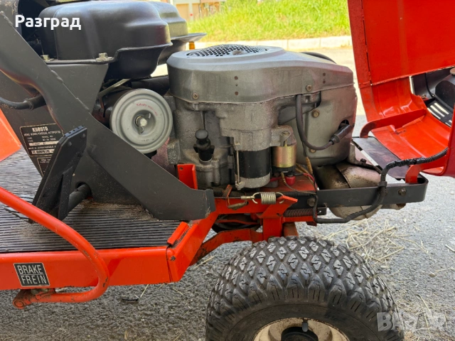 Тракторна косачка KUBOTA без косилен апарат 13.5 кс, снимка 16 - Градинска техника - 54721819