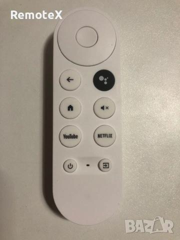 G9N9N дистанционно управление за бялата Google Chromecast 4K TV бисквитка, снимка 2 - Дистанционни - 54586268
