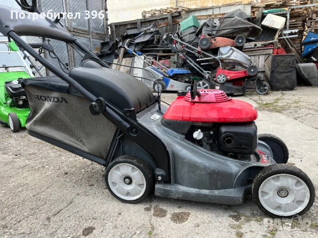 13: Самоходна моторна косачка HONDA 5.5 hp, снимка 5 - Градинска техника - 54188597