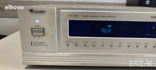 Стерео усилвател Thunder THC-5000, снимка 4 - Ресийвъри, усилватели, смесителни пултове - 54342324