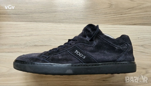 Мъжки кожени обувки Tod's - 44, снимка 4 - Спортно елегантни обувки - 54414344