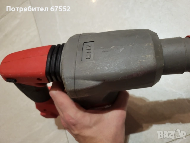 Безчетков перфоратор Milwaukee Fuel M18 CHX. Само тяло, 2.5 джаула. 150€, снимка 6 - Перфоратори - 54735758