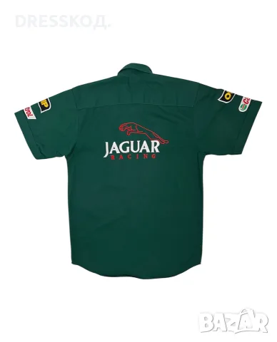 Formula 1 Jaguar team 2002-2004 оригинална  риза с колекционерска стойност, L размер, снимка 2 - Ризи - 55315629