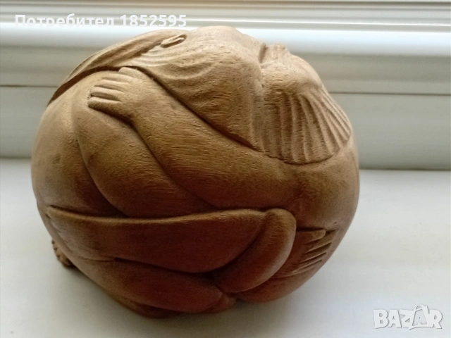 100% ръчна дърворезба , снимка 3 - Антикварни и старинни предмети - 55145873