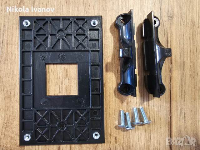 Комплект крепежи + планка за AMD сокет AM4 (за процесори Ryzen) |Bracket | Backplate | motherboard