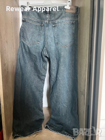 Дънки Pull&Bear Wide Leg, снимка 2 - Дънки - 54945177