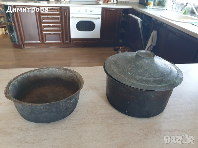 Продавам стари 100-годишни медни съдове, снимка 3 - Антикварни и старинни предмети - 55248229