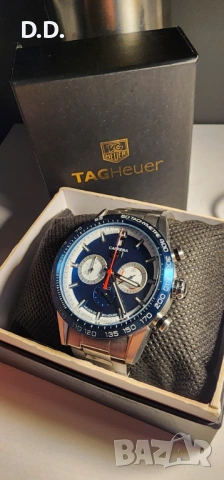  Мъжки часовник TAG Heuer Carrera, снимка 4 - Мъжки - 54383324