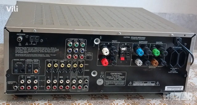Onkyo TX-SR600E, снимка 9 - Радиокасетофони, транзистори - 55224314