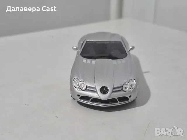 1/43 Mercedes Slr McLaren Deagostini , снимка 4 - Колекции - 55608970
